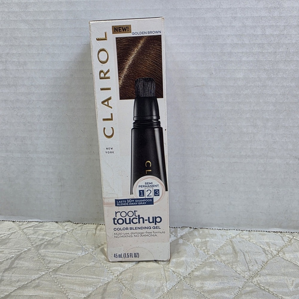 CLAIROL, Golden Brown Root Touch Up Hair Color Blending Gel Semi-Permanent 1.5oz